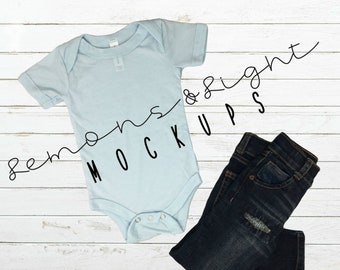 Bella Canvas Infant Mockup Bodysuit 134b Mockup Bella Mockup Etsy