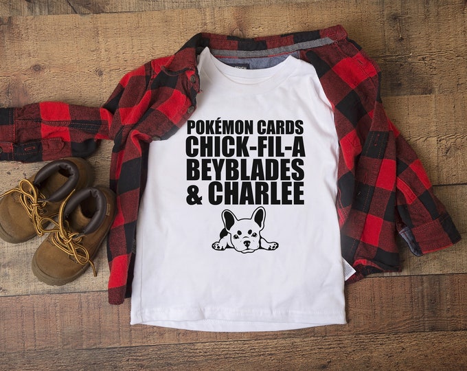 Favorite Things Personalized T Shirt