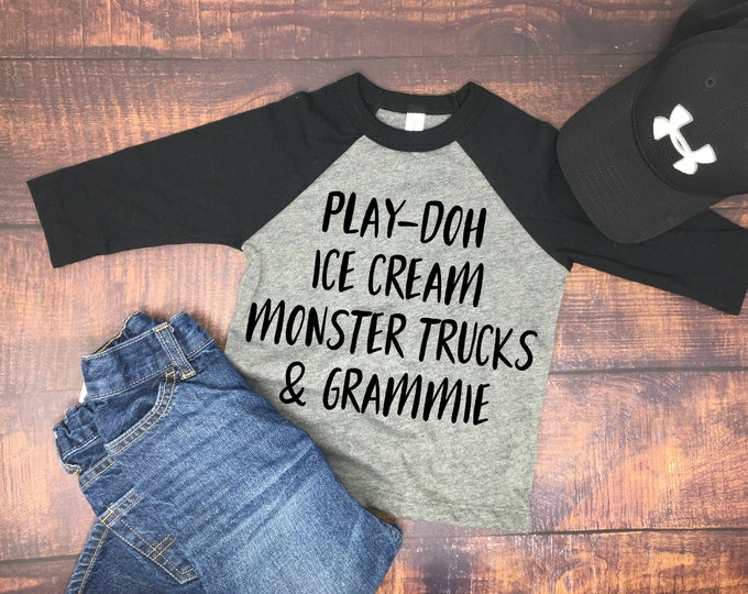 Favorite Things Personalized Toddler T-Shirts | Toddler Clothing | Toddler Tees