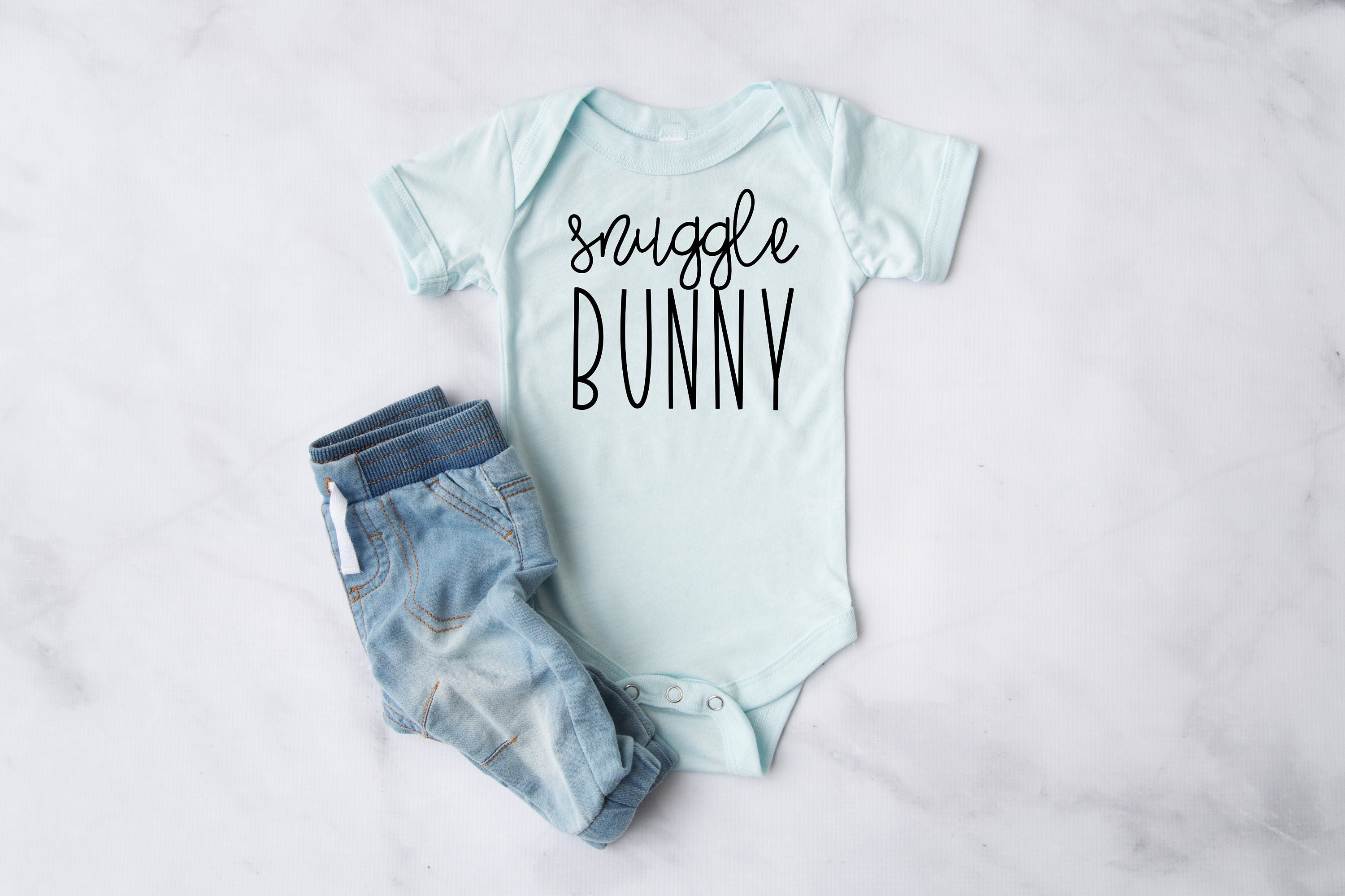 Snuggle Bunny Infant Bodysuit, Baby Shower Gifts, Baby Boy, Baby Girl