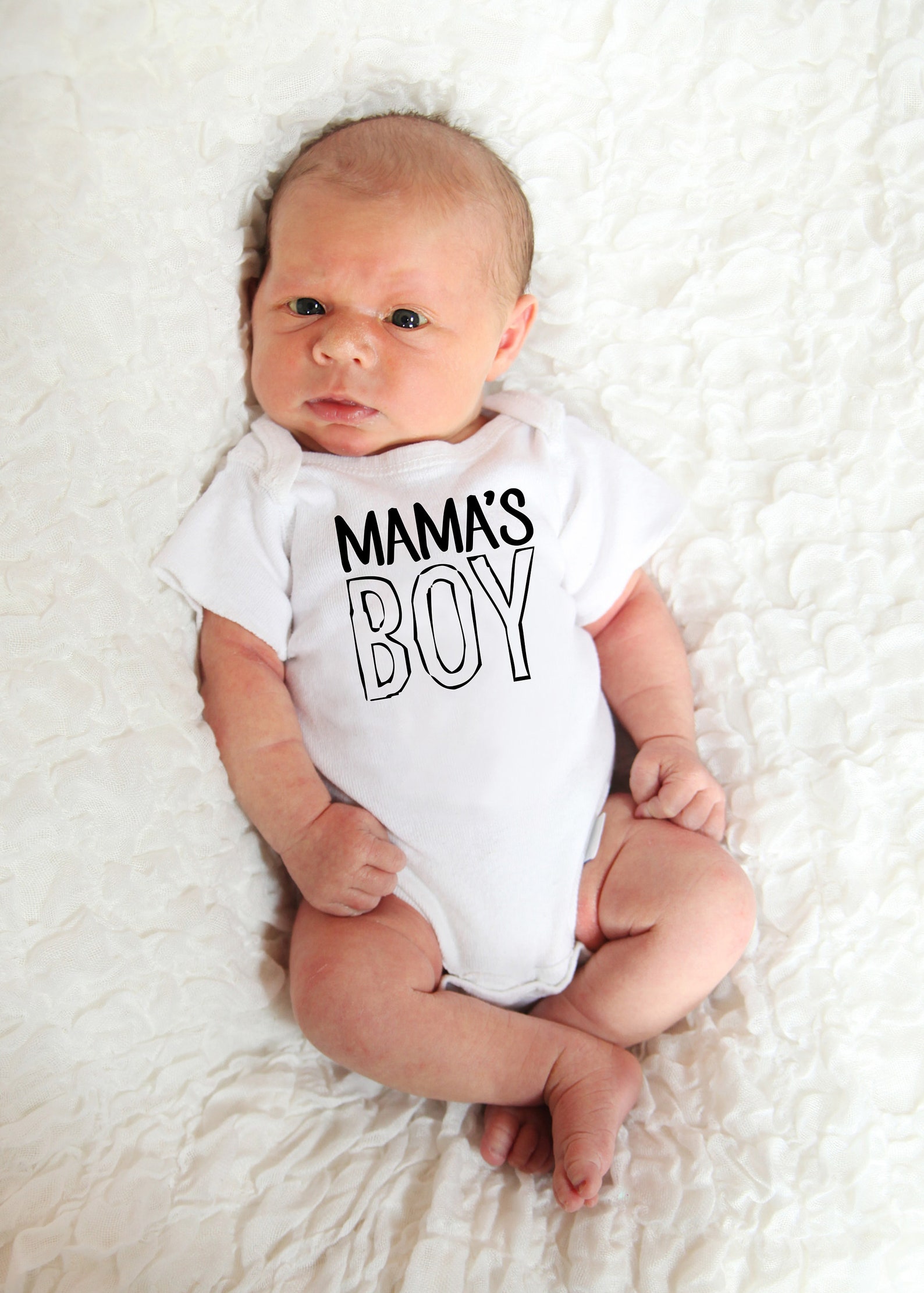Mamas Boy Infant Bodysuit Baby Clothes Infant Clothes Etsy