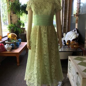 Vintage Lace Dress zdjęcie 5