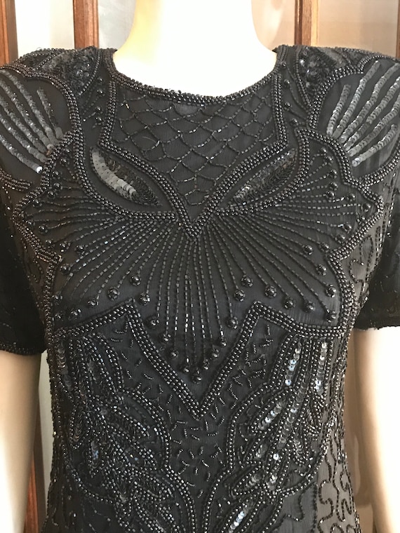 Gorgeous Vintage 1980’s does 1920’s sequin and bea