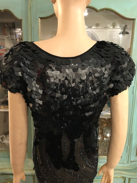 Amazing Sequin And Beaded Top - image 6