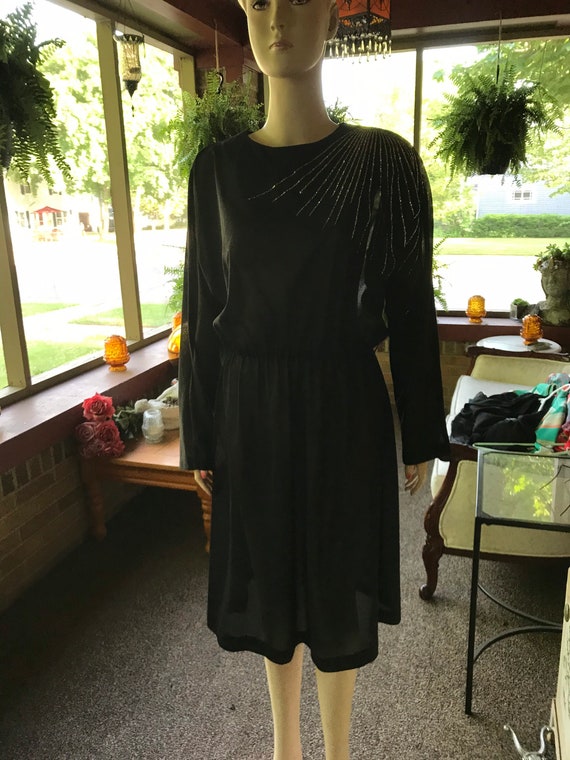 Fabulous Vintage Little Black Dress - image 2