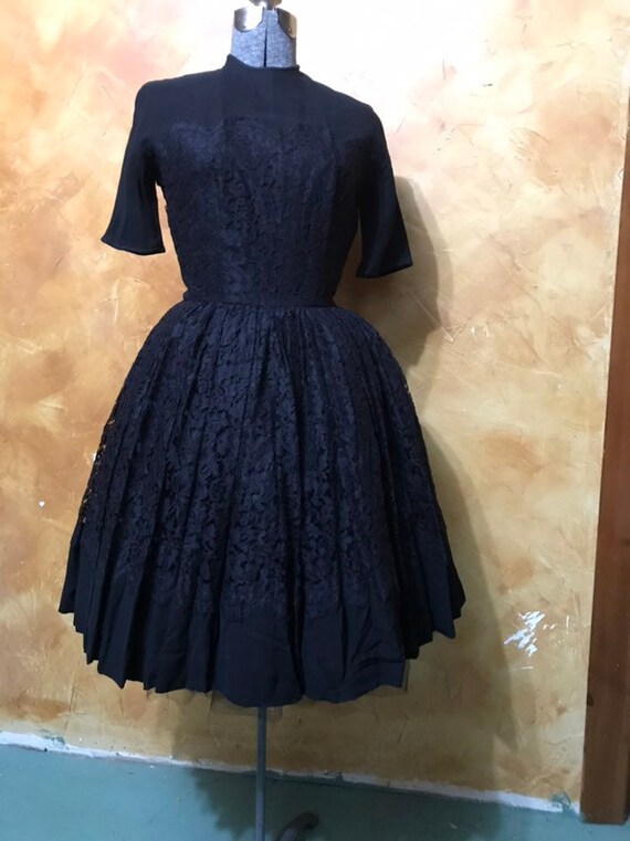 Fab vintage black formal dress