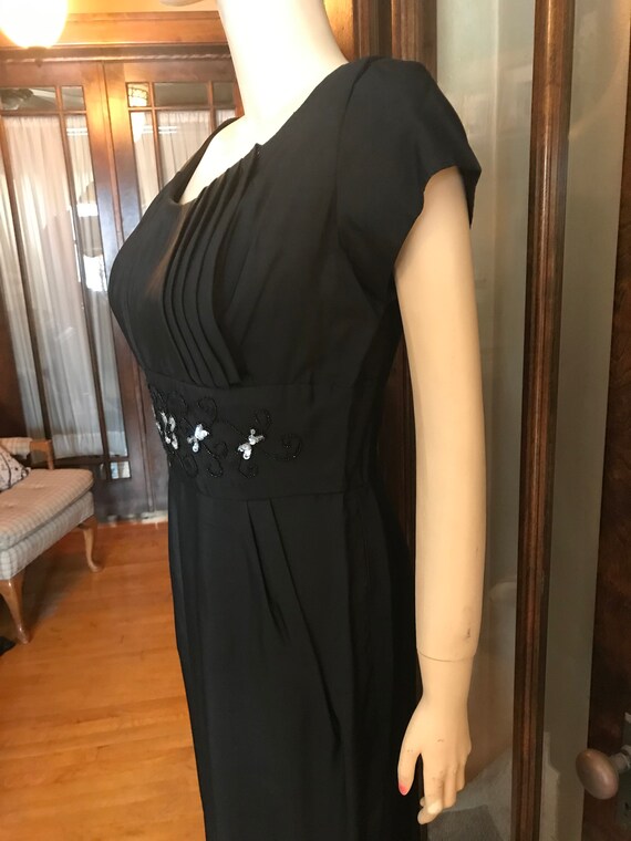 Vintage 1950-1960’s LIttle Black Dress - image 6