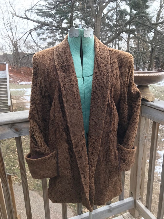 Beautiful Brown Lamb Jacket