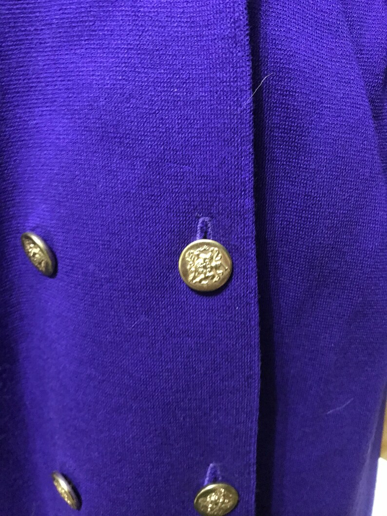 Dead stock R.E.O Originals Royal Purple 80\u2019s dress