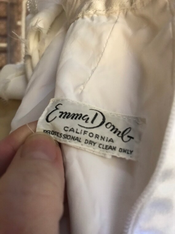 Vintage Emma Domb Bridal Dress - image 2