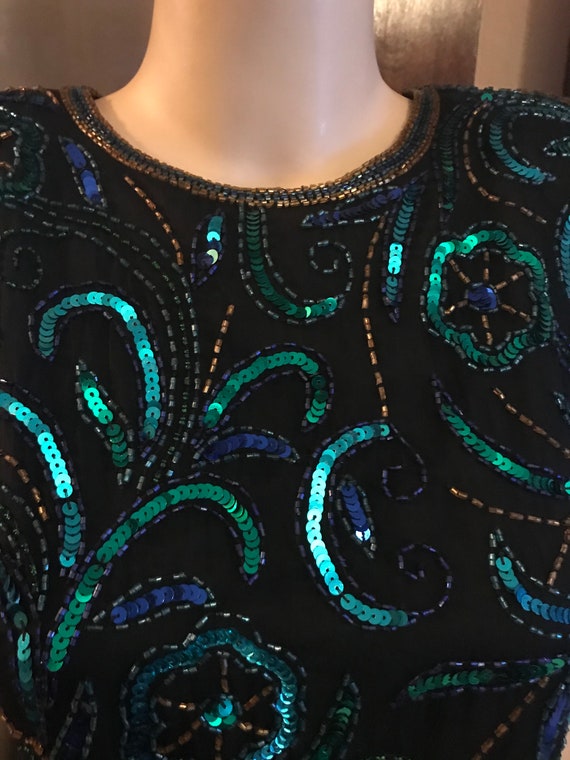 Gorgeous 1980’s Sequin Top - image 2