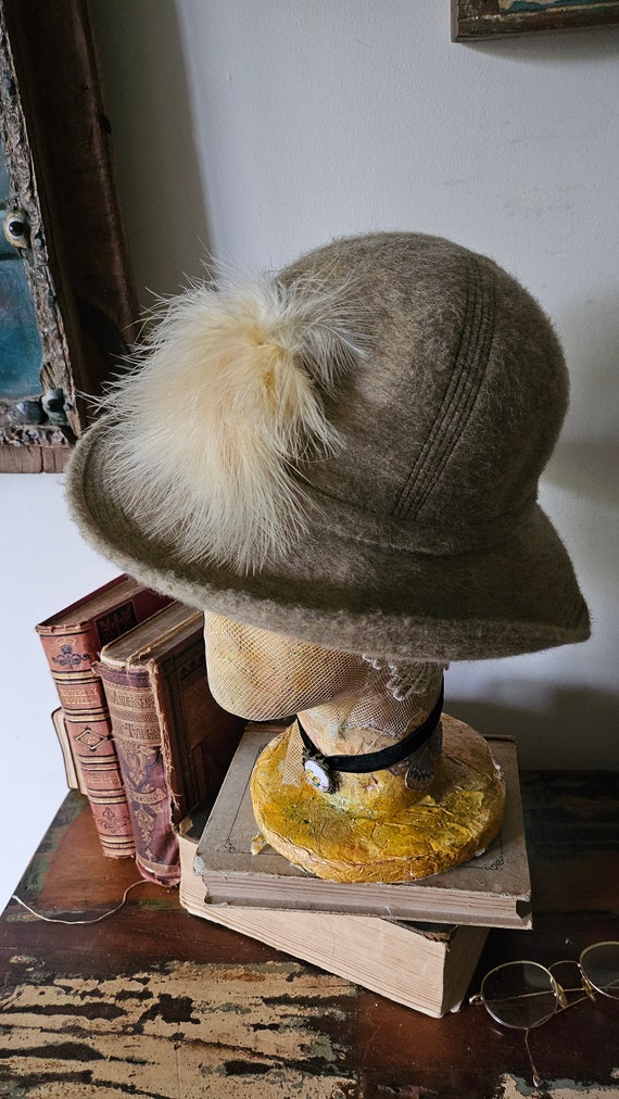 1940s - 1950s vintage hats/ felted hat/headwear/h… - image 5