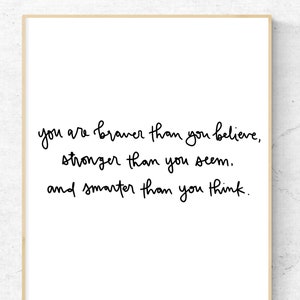 Motivational Inspirational Quotes, Printable, Positive Quotes, Typography Print, Digital Download, Digital Prints, Quote, Wall Art