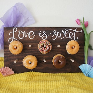 20 PCS Donut Wall, Donut Stand, Donut Board, Donuts, Donut Party, Wedding, Birthday, Bridal Shower, Baby Shower, Baby Gender Reveal