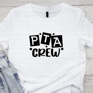 Camisa de la PTA para voluntarios, equipo de la PTA, equipo de la Pta, camisa del equipo de la Pta, diseño de camisa, camisa de la escuela, asociación de padres y maestros, sublimación de camisas