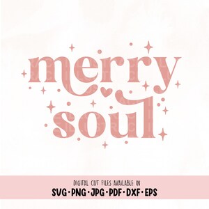 Camiseta Merry Soul para o Natal, Camiseta Sublimação, Camiseta de Natal para Bebê, Camiseta Sarcasmo Engraçada para Adultos, Natal Retro Caprichoso