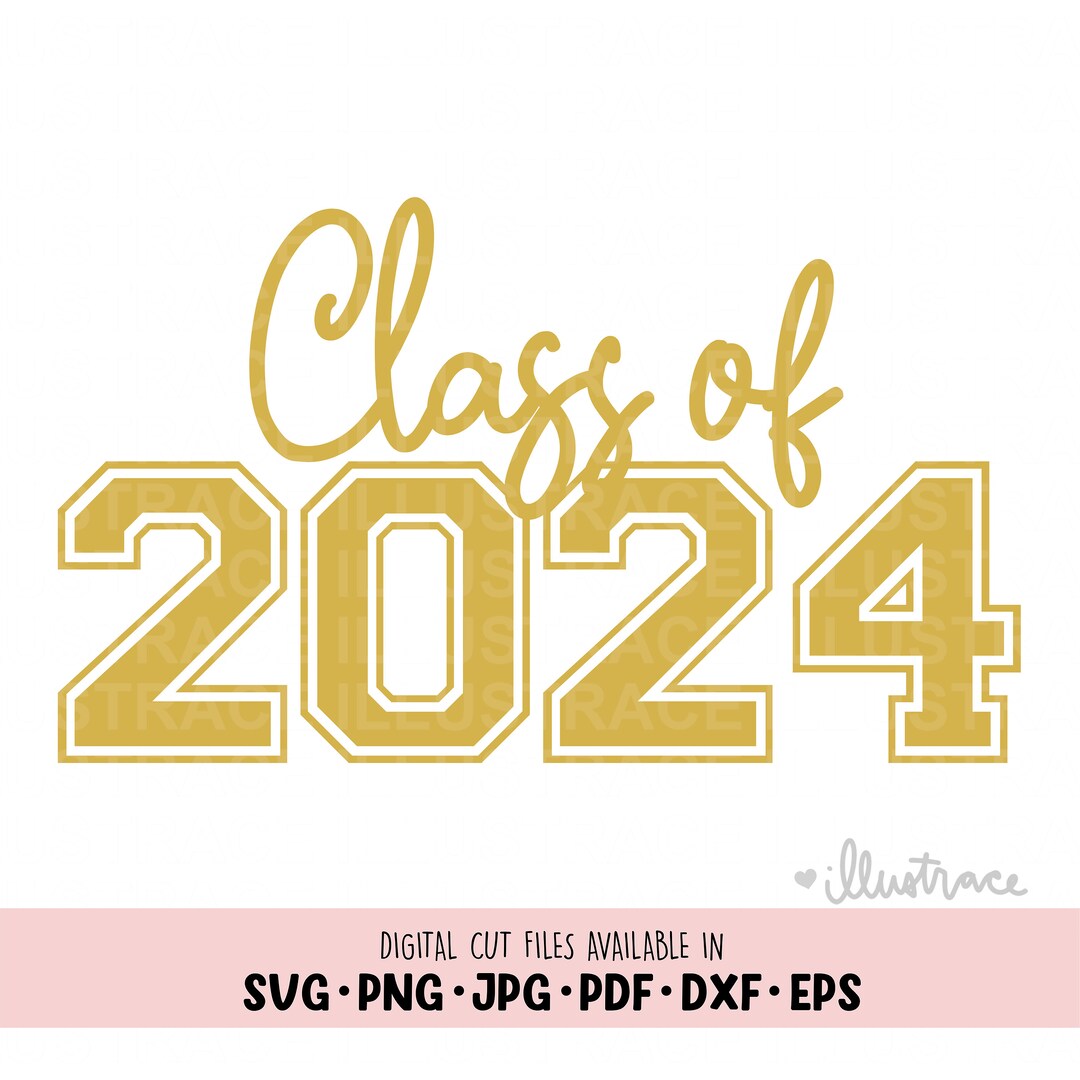 Senior 2024 Png, Class of 2024 Png, Senior Grad 2024 Png, High School ...