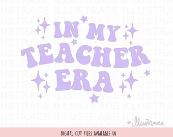 Leraar tijdperk SVG – leraar clipart, Cricut, silhouet (digitale download)