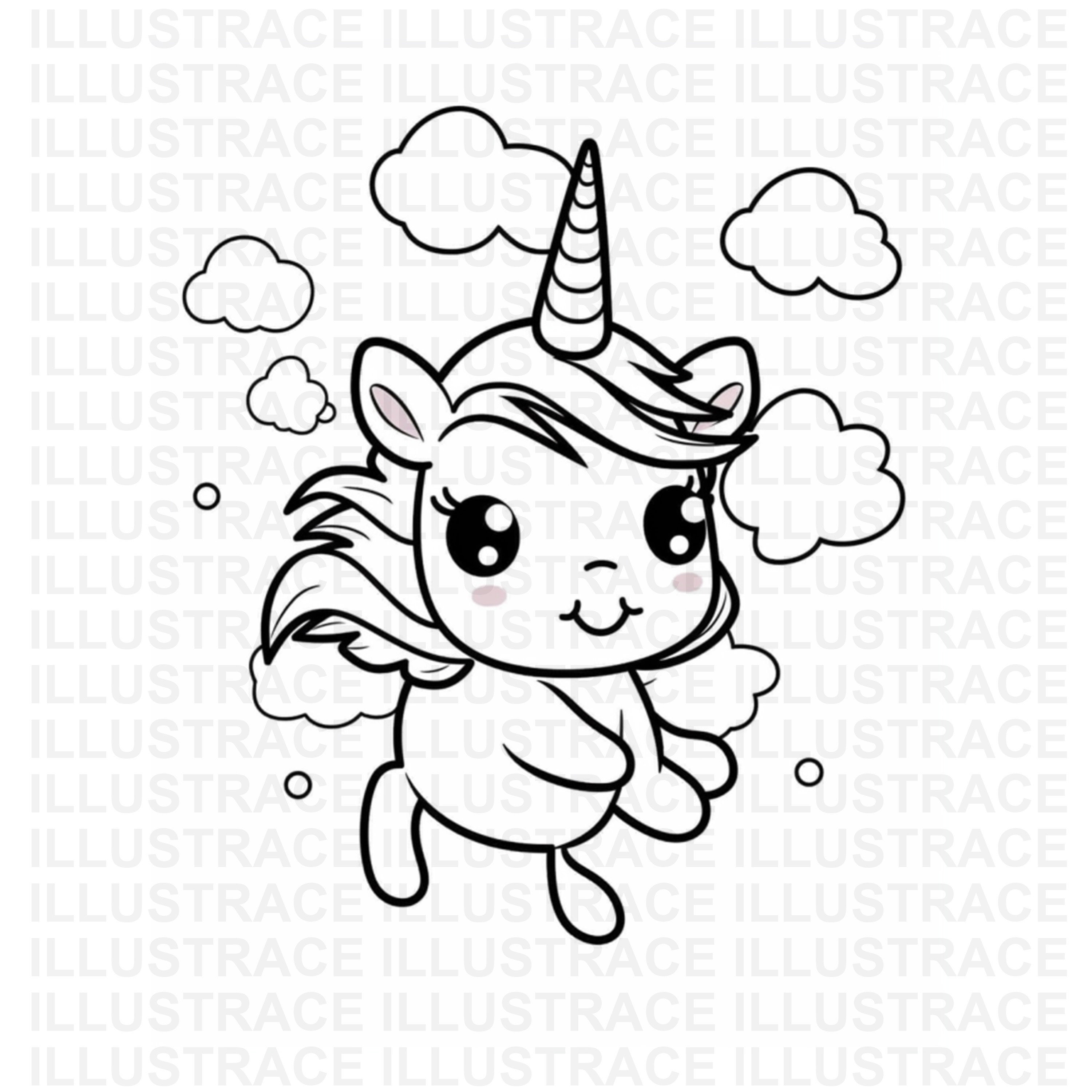 I Just Want A Unicorn Mini Coloring Book – Sugar Moon Bloom