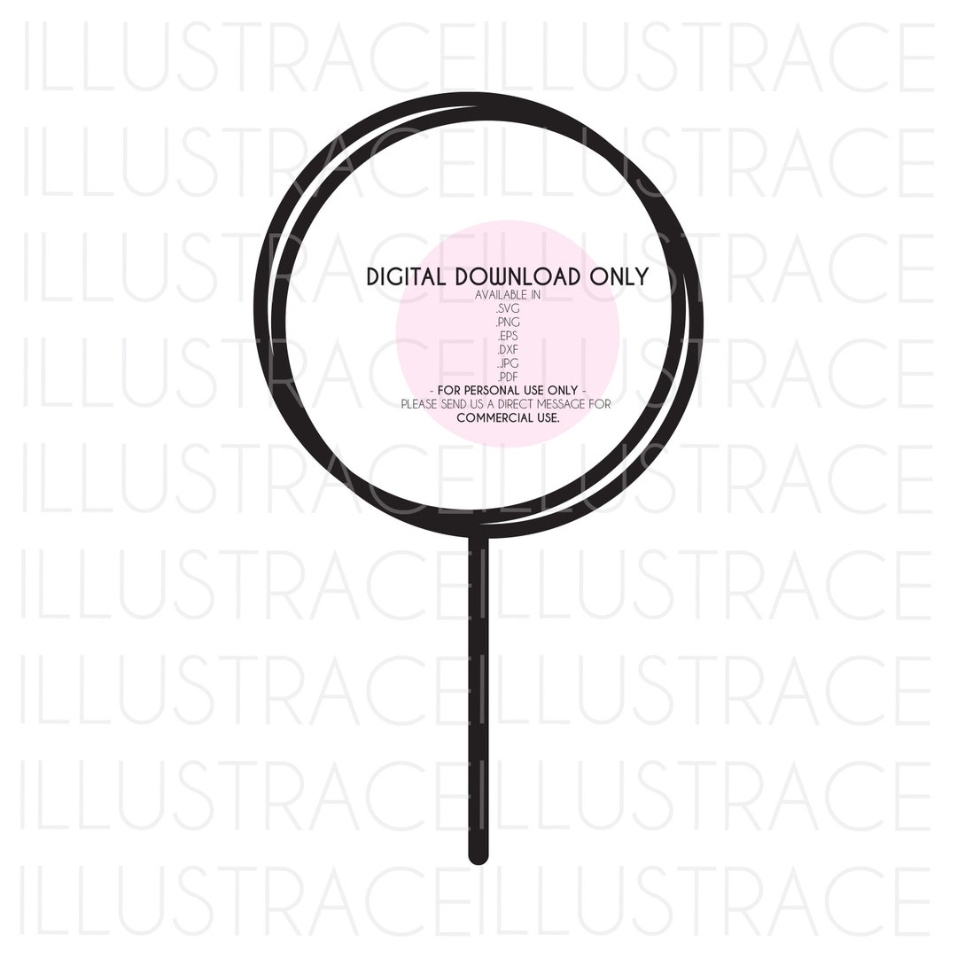 SVG Circle Cake Topper Cut File Circle Frame Svg, Shapes, Decor, Vector