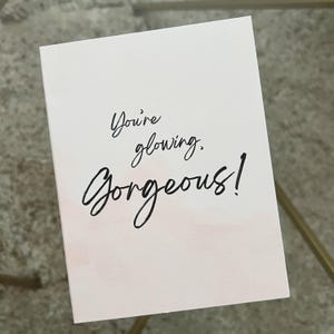 Bedankkaartpakket, minimalistische bedankkaart voor klant, bedankkaart van schoonheidsspecialisten, bedankkaart van schoonheidsspecialiste aan klant