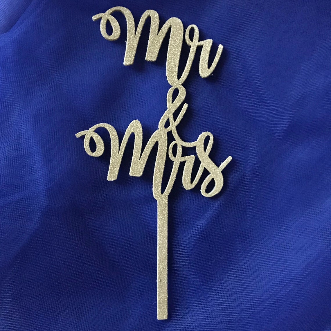 Mr & Mrs Wedding Wood Cake Topper Wedding Anniversary Cake Etsy