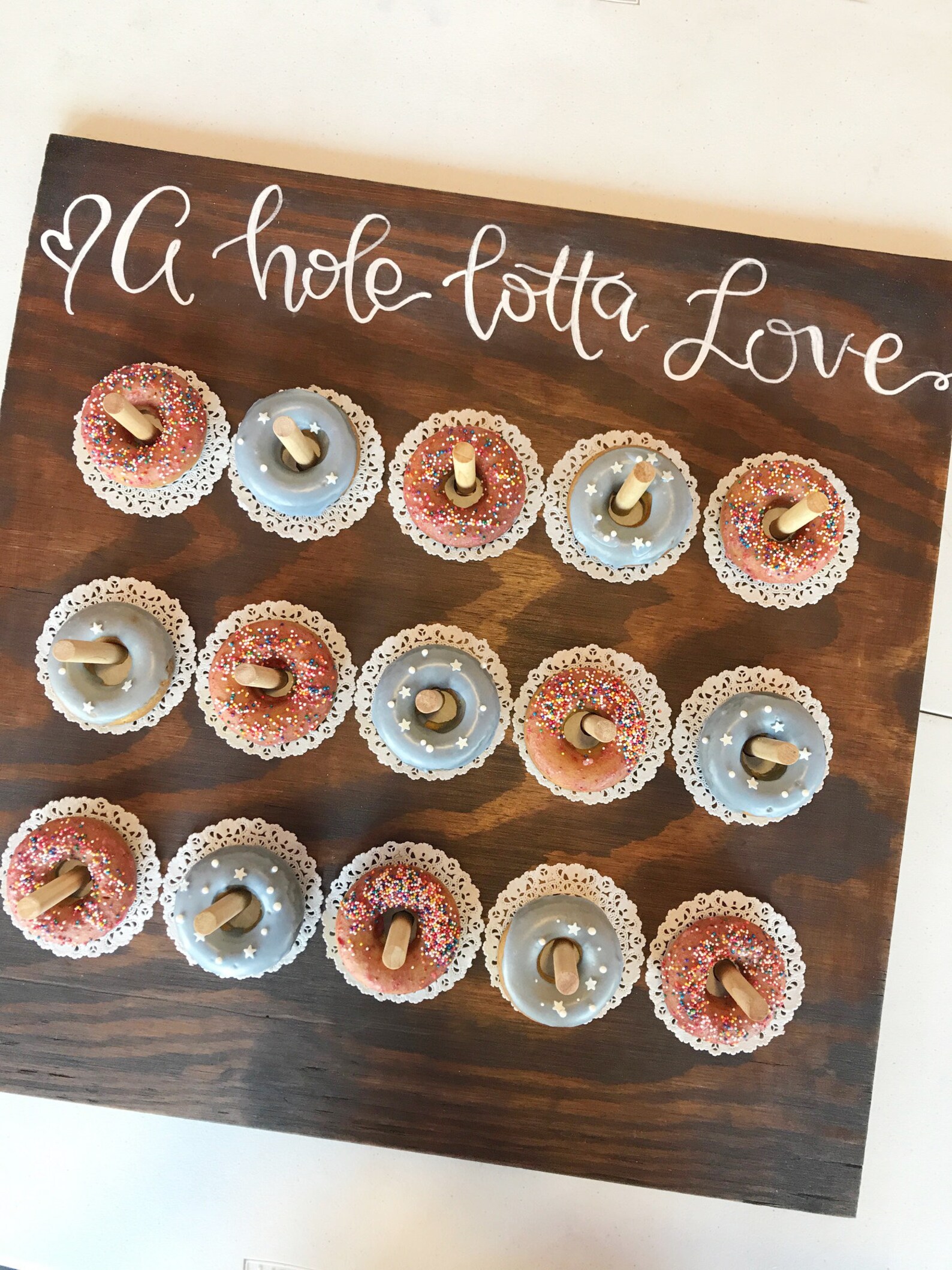 How To Make Donut Wall Diy