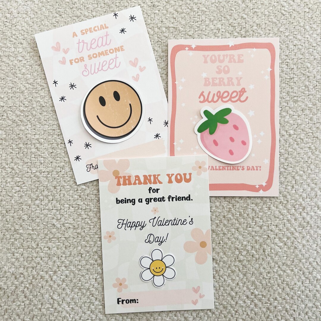 12 Cards Pack Valentine's Day Card, Valentine's Day Cards for Kids ...