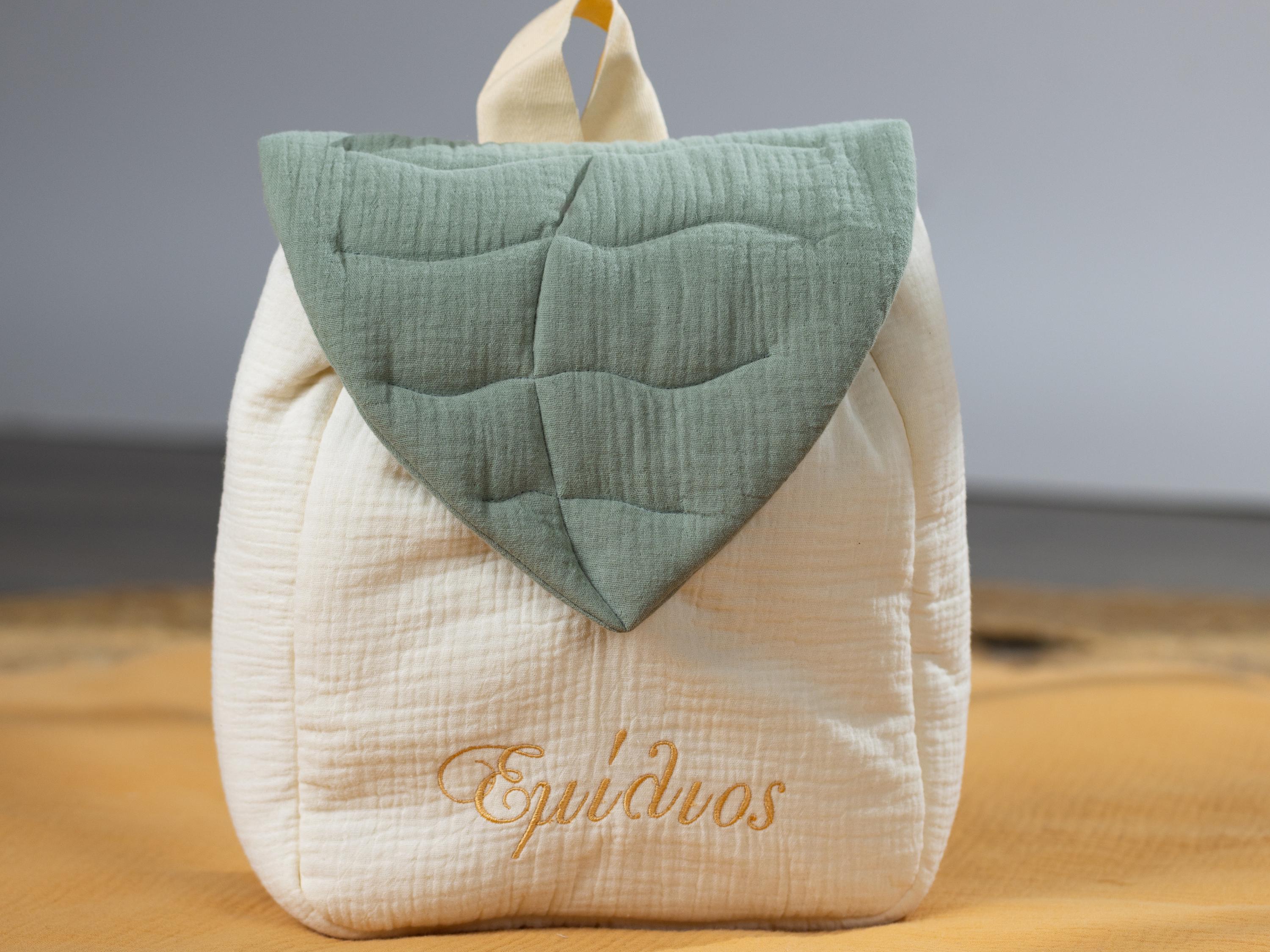 Maslinda Designs Handmade Cotton Backpack Maslinda Designs | Handmade Espadrilles and Handbags main image 3