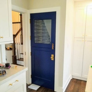 Custom Dutch Door: Craftsman Style Split Entry Door