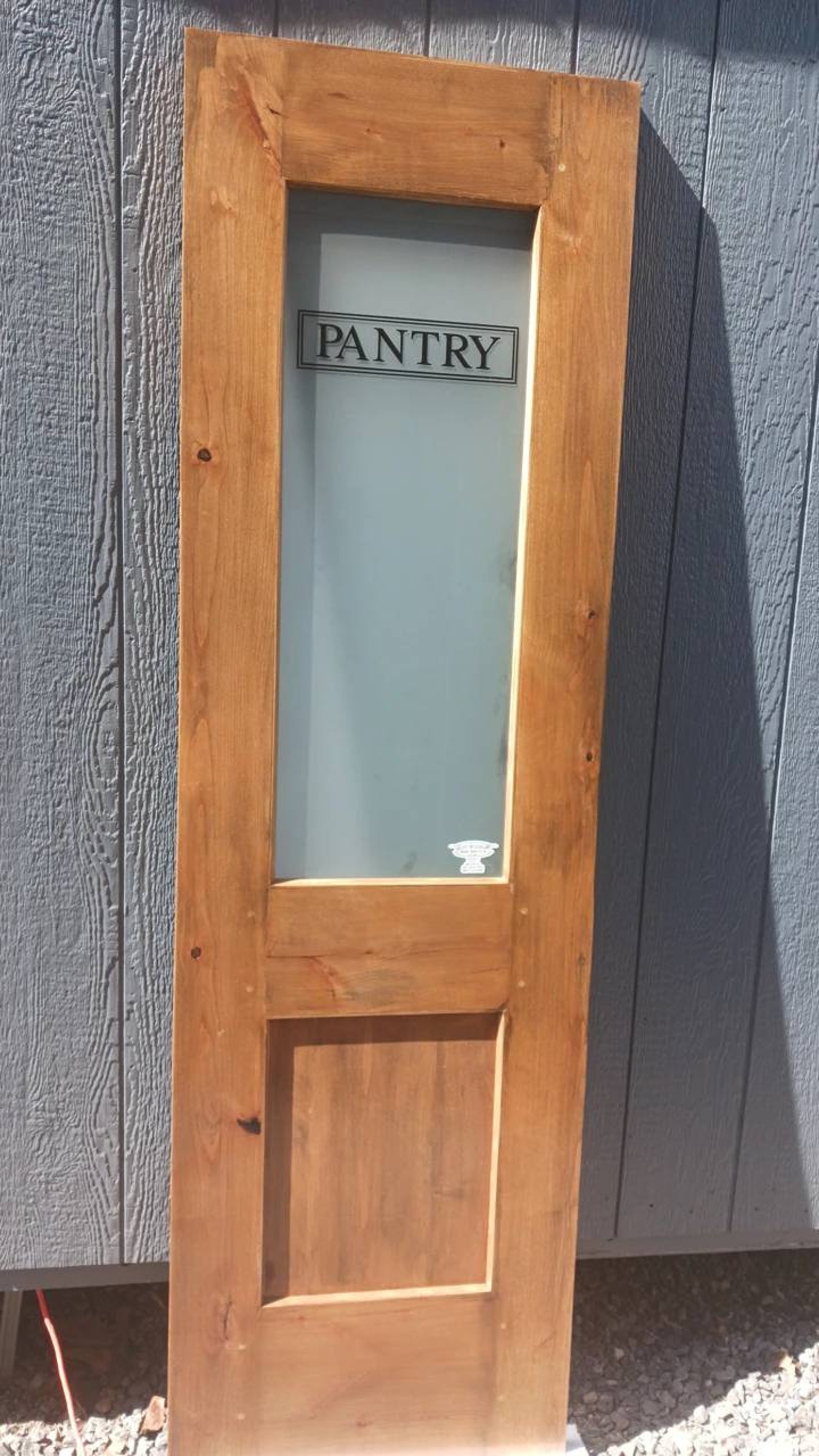 Antique Pantry Door Barn Pantry Door Barn Door Glass Pantry Etsy