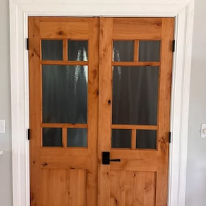 French Doors Double French Kitchen Door - Antique French Door - Farmhouse Pantry Door - French Kitchen Decor