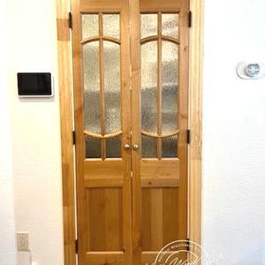 French Doors Double French Kitchen Door - Antique French Door - Farmhouse Pantry Door - French Kitchen Decor