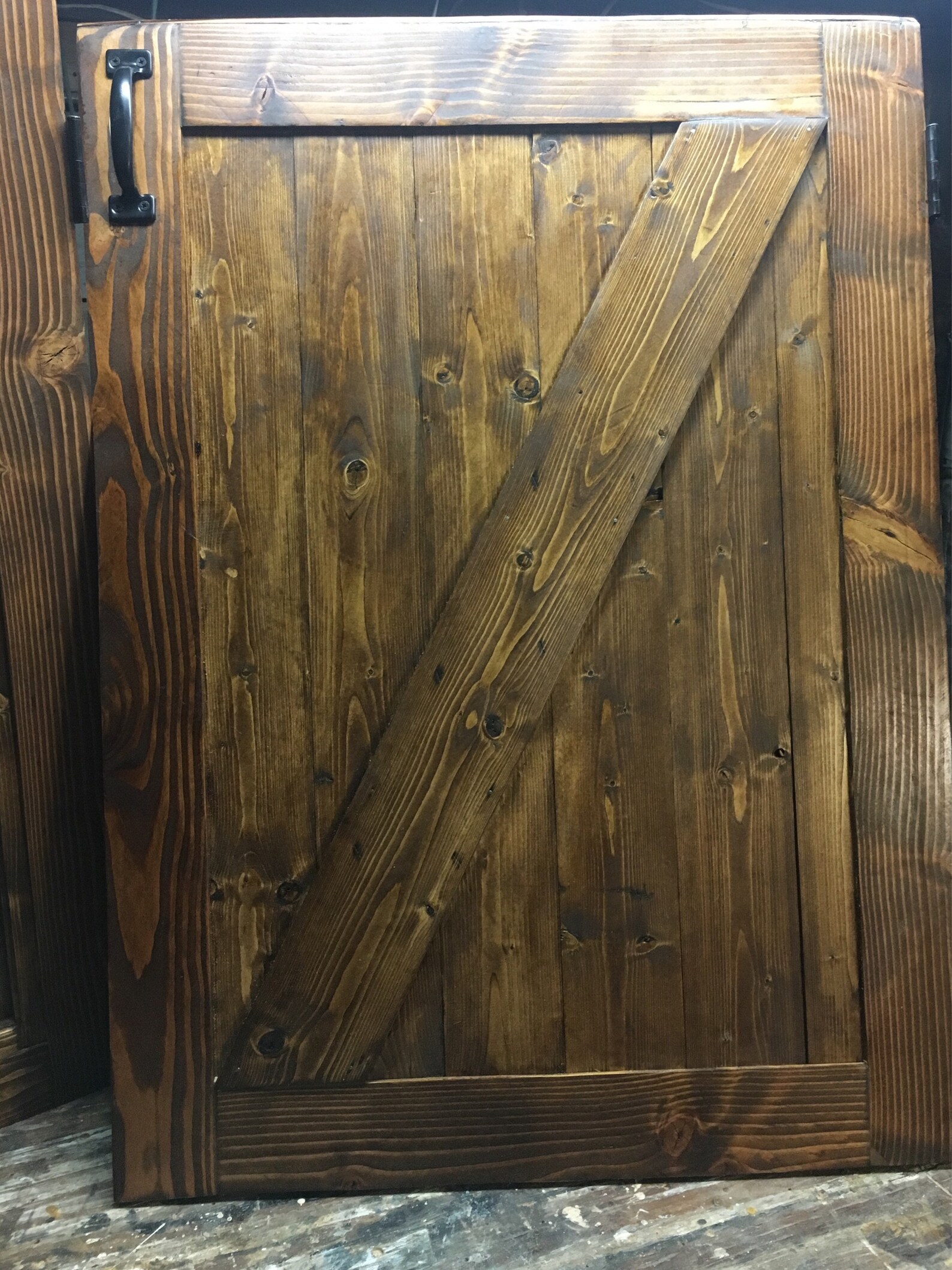 Custom Dutch Farmhouse Screen Door Storm Door With Glass Etsy