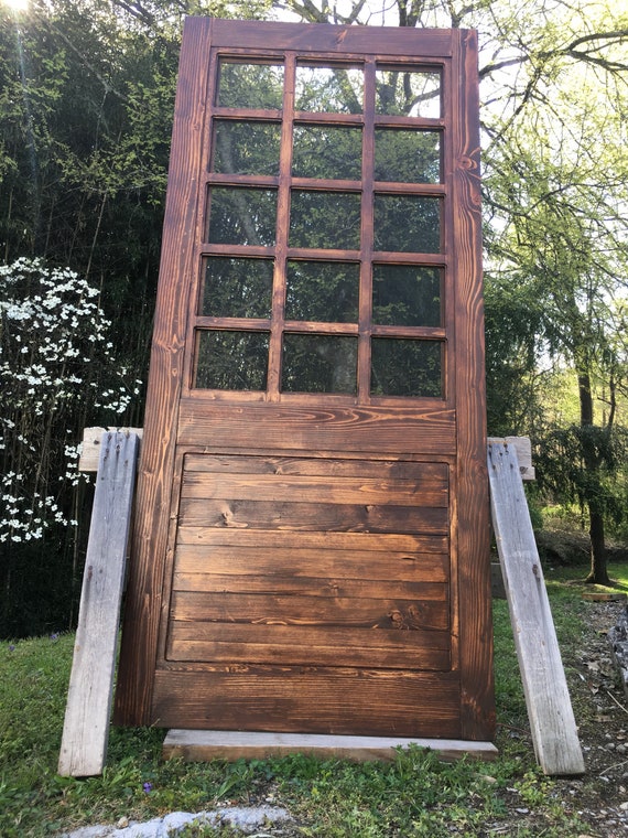 Custom Vintage Farmhouse Screen Door Storm Door Unique Door Cottage Door