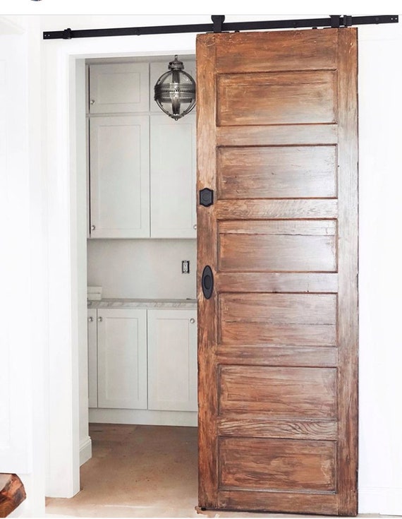 Custom Interior Sliding Door Barn Door Repurposed Door Etsy