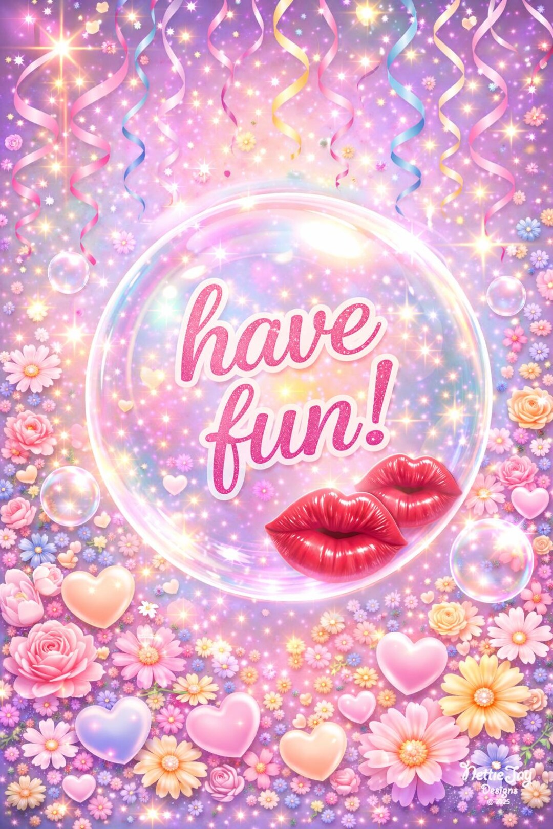 Have Fun! Happy Message, Fun Times, Festivals, Birthdays, Holidays, - Etsy