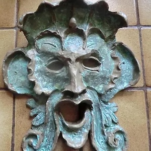 Fountainhead in Bronze. Other metals options: Brass, Marble, Pewter