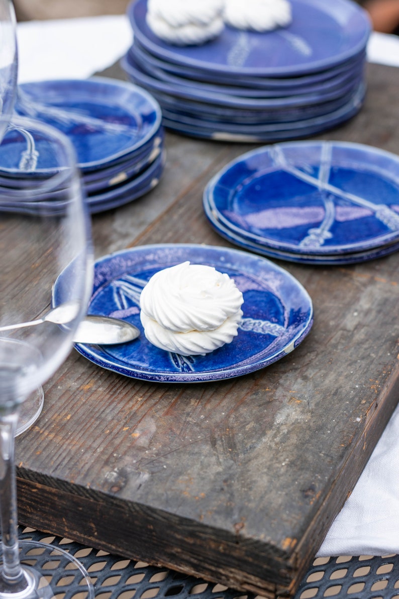 Lavender Plates Handmade Ceramic Plates botanical plates Etsy