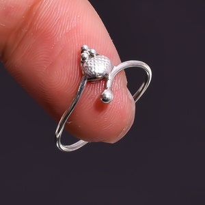 Wonderful 925 Solid Sterling Silver Jewelry Ethnic Style Designer Ring 6 US
