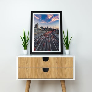 Atlanta Skyline from the 17th Street Bridge — Fine Art Photography Print image 3