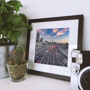 Atlanta Skyline from the 17th Street Bridge — Fine Art Photography Print image 5