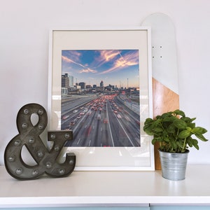 Atlanta Skyline from the 17th Street Bridge — Fine Art Photography Print image 4