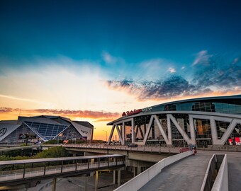 State Farm Arena at Sunset — Atlanta Fine Art Photography Print