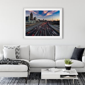 Atlanta Skyline from the 17th Street Bridge — Fine Art Photography Print image 2