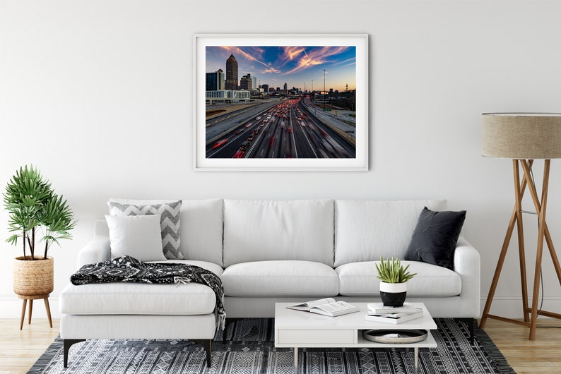 Atlanta Skyline from the 17th Street Bridge — Fine Art Photography Print image 2