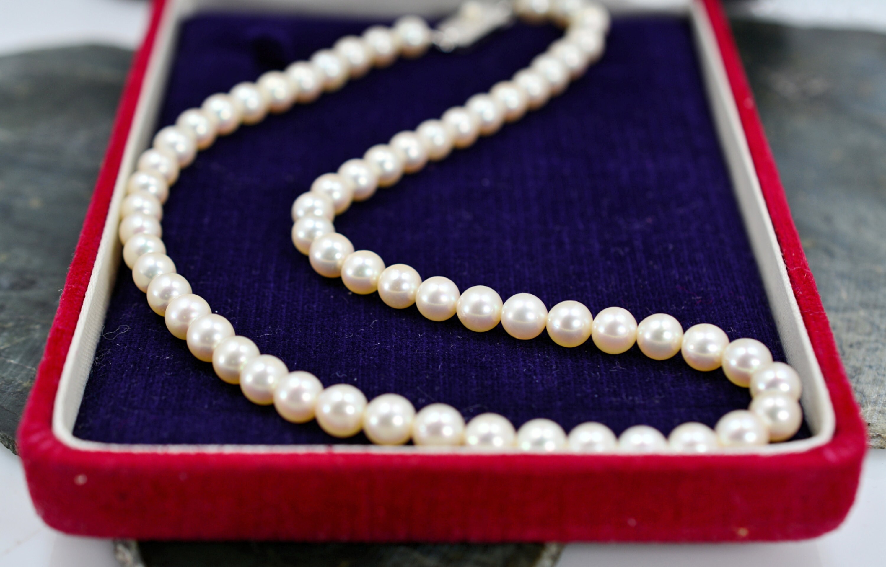 Vintage/ヴィンテージパールネックレス/SILVER/メンズ HERMINA ATHENS ヘルミーナ アセン Vintage Pearl Necklace