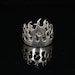 Nino925 Sterling Silver Flames Ring – Bold Openwork Flame Design US 12 ...