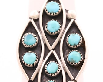 GQ2583◇Navajo : R.TOM STERLING SILVER Vintage Navajo R. Tom
