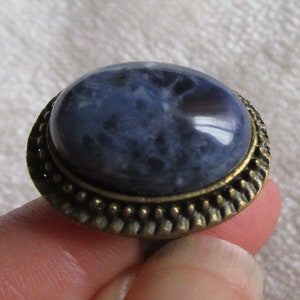 sodalite ring, calming, relaxing, self-confidence image 2